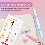 набор текстовыделителей двусторонних 6 ПАСТЕЛЬНЫХ ЦВЕТОВ BRAUBERG "TWIN PASTEL" линия 1-5 мм (4 штуки в упаковке)