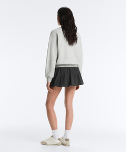 Oysho Клетчатая юбка-баллон Compressive, черный