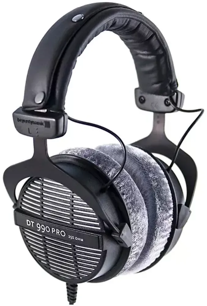 Beyerdynamic DT 990 PRO #459038 Cтудийные наушники открытого типа, 5 - 35000 Гц, 250 Ом, 96 дБ.