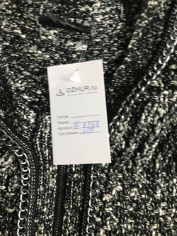 Кардиган на молнии, маркировка М, визуально на 46 размер