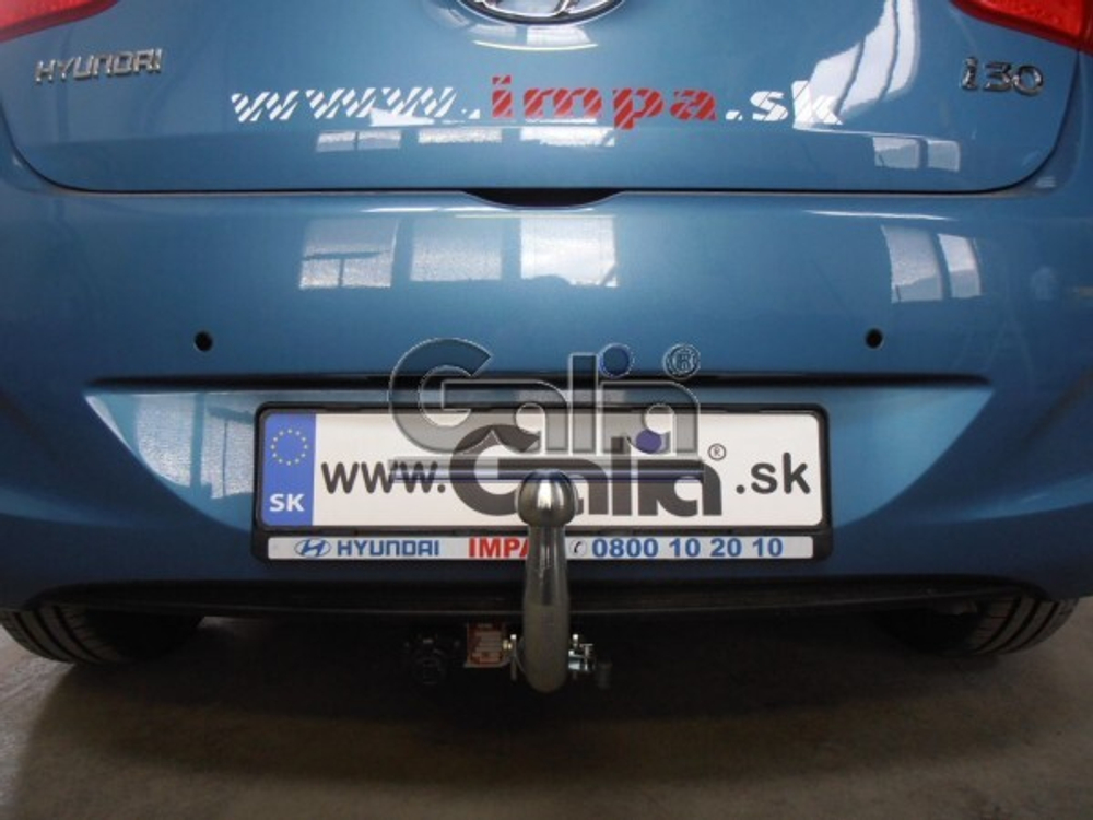 Фаркоп оцинкованный Galia H086A для Hyundai i30 хетчбек 2012-, Kia Ceed хетчбек 2012-(паспорт и сертификат в комплекте)(без электрики)