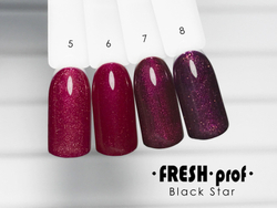 Гель лак Fresh Prof Black Star 10мл №08