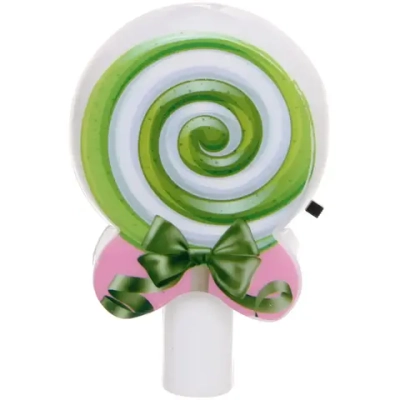 Ночник-светильник «Леденец» 9*5,5см микс 4 цвета 4LED 230V