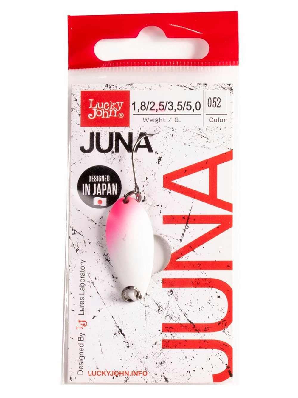 Блесна колеблющаяся Lucky John JUNA длина 30мм/2,5г 046