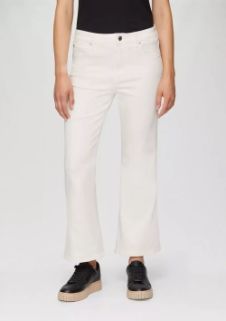 Cropped Jeans / Regular Fit / Mid Rise / Flared Leg