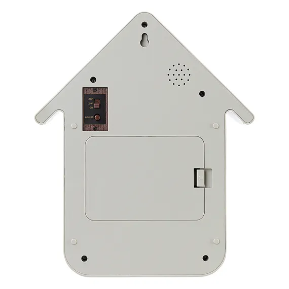 Часы с кукушкой QQ серые