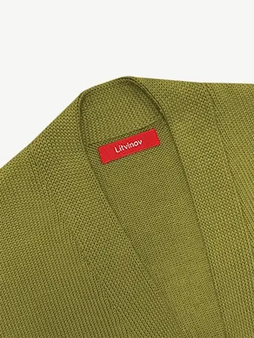 Кардиган с планкой из хлопка