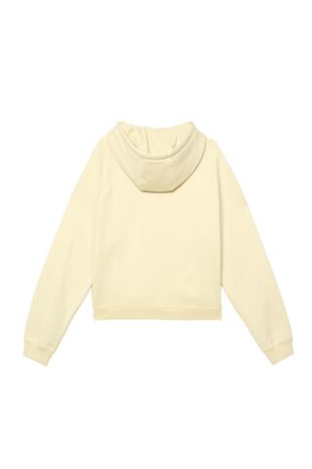 ZARA X BENITO ANTONIO ТОЛСТОВКА С КАПЮШОНОМ И НАШИВКОЙ, ВАНИЛЬНЫЙ
