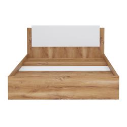 Кровать 1600 Сеул (дуб кельтик/белый), МФ 1+1