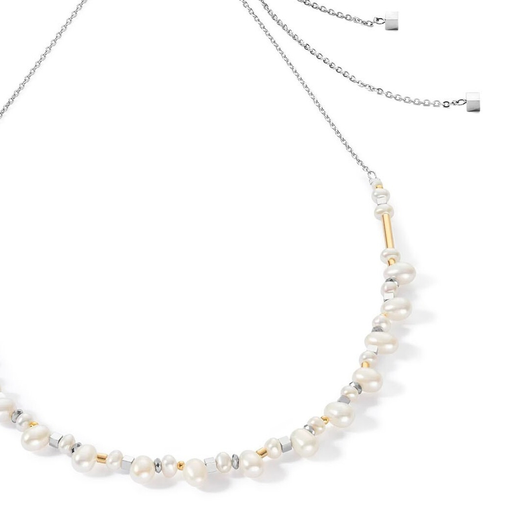 Колье Coeur de Lion White bicolor 1106/10-1426