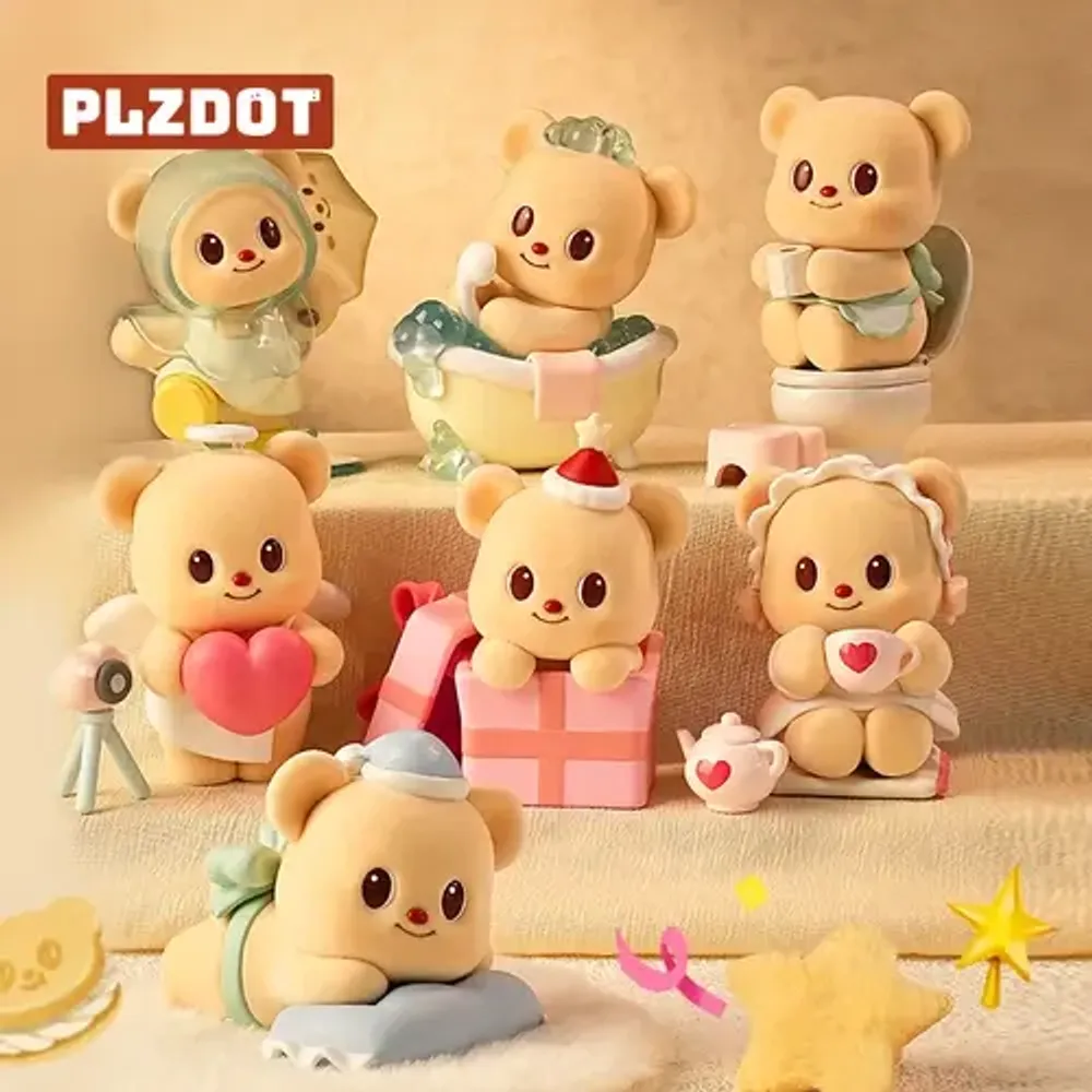 Рандомная фигурка Blind Box PLZDOT Butterbear Leisure Time