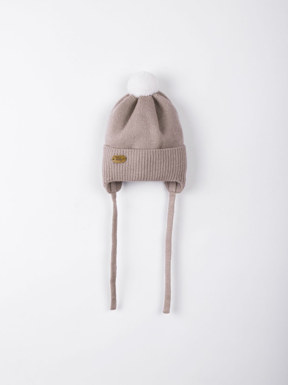 Шапка из смесовой шерсти "Нюд" 0+