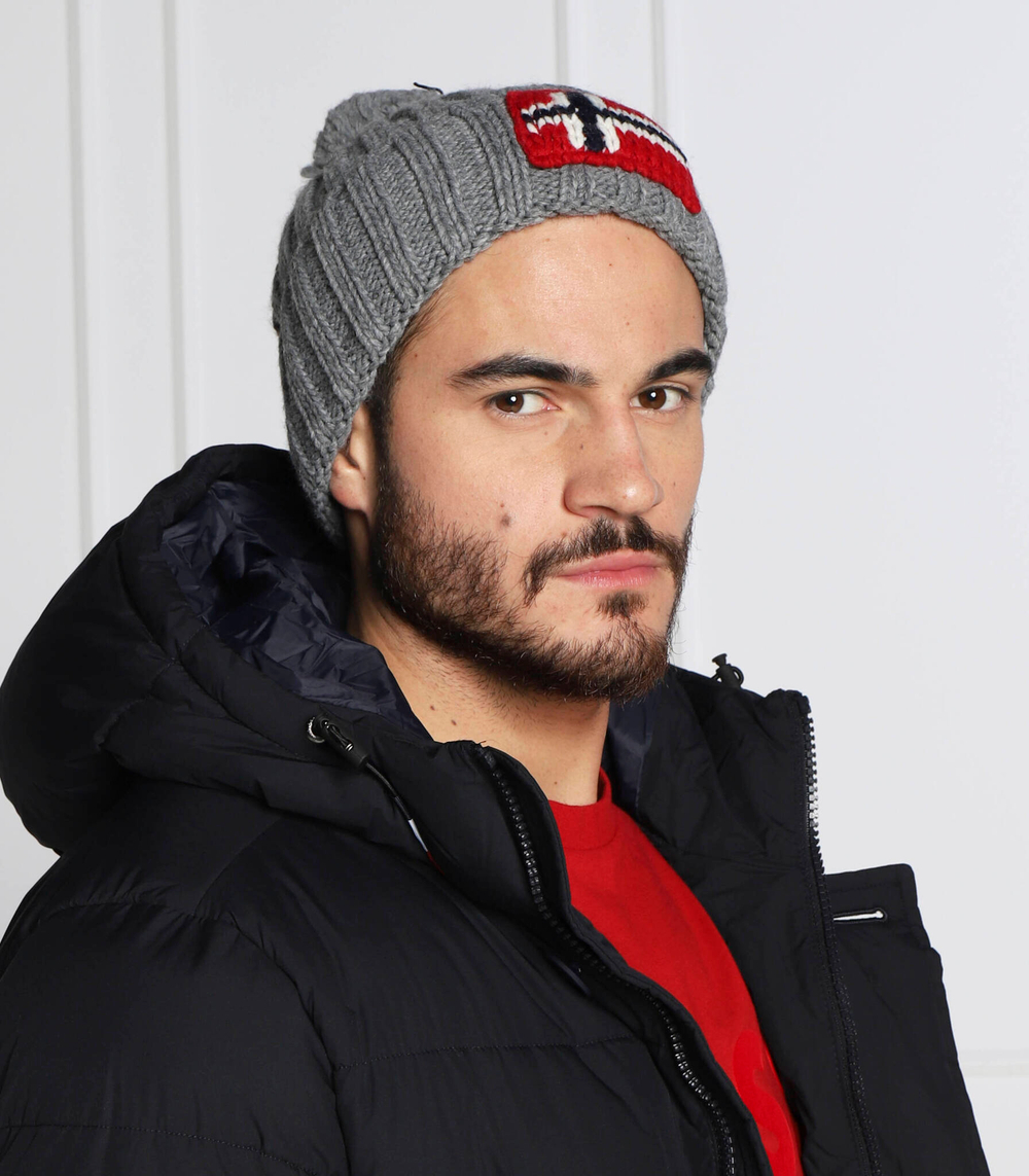 шапка Napapijri - серый(NP0A4GKB)