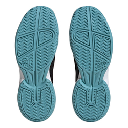 Детские теннисные кроссовки adidas Ubersonic 4 Kids - Black, Blue-gray