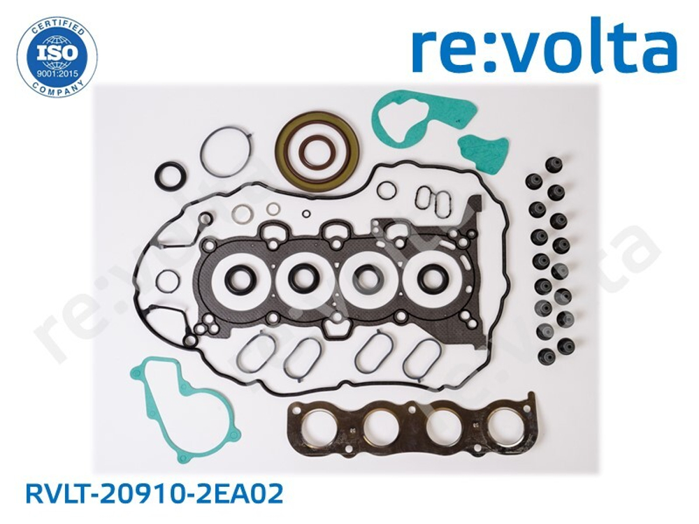Комплект прокладок двигателя Kia Optima / Magentis / G4NU / RVLT-20910-2EA02