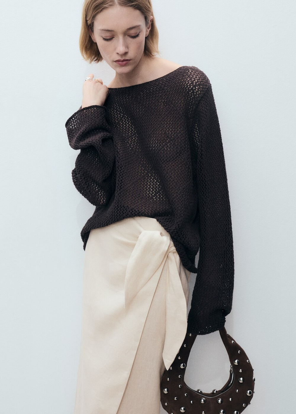 Юбка-парео изо льна