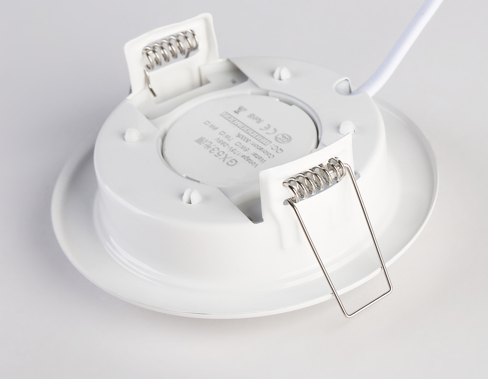 G10101 WH белый GX53 max 12W D106*38 (кратность 10шт)