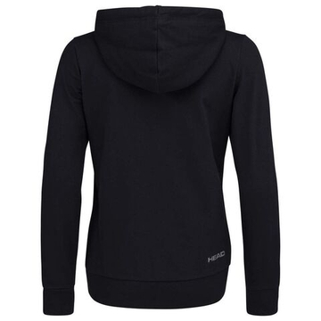 Женская Кофта теннисная Head Club Greta Hoodie FZ W - черный