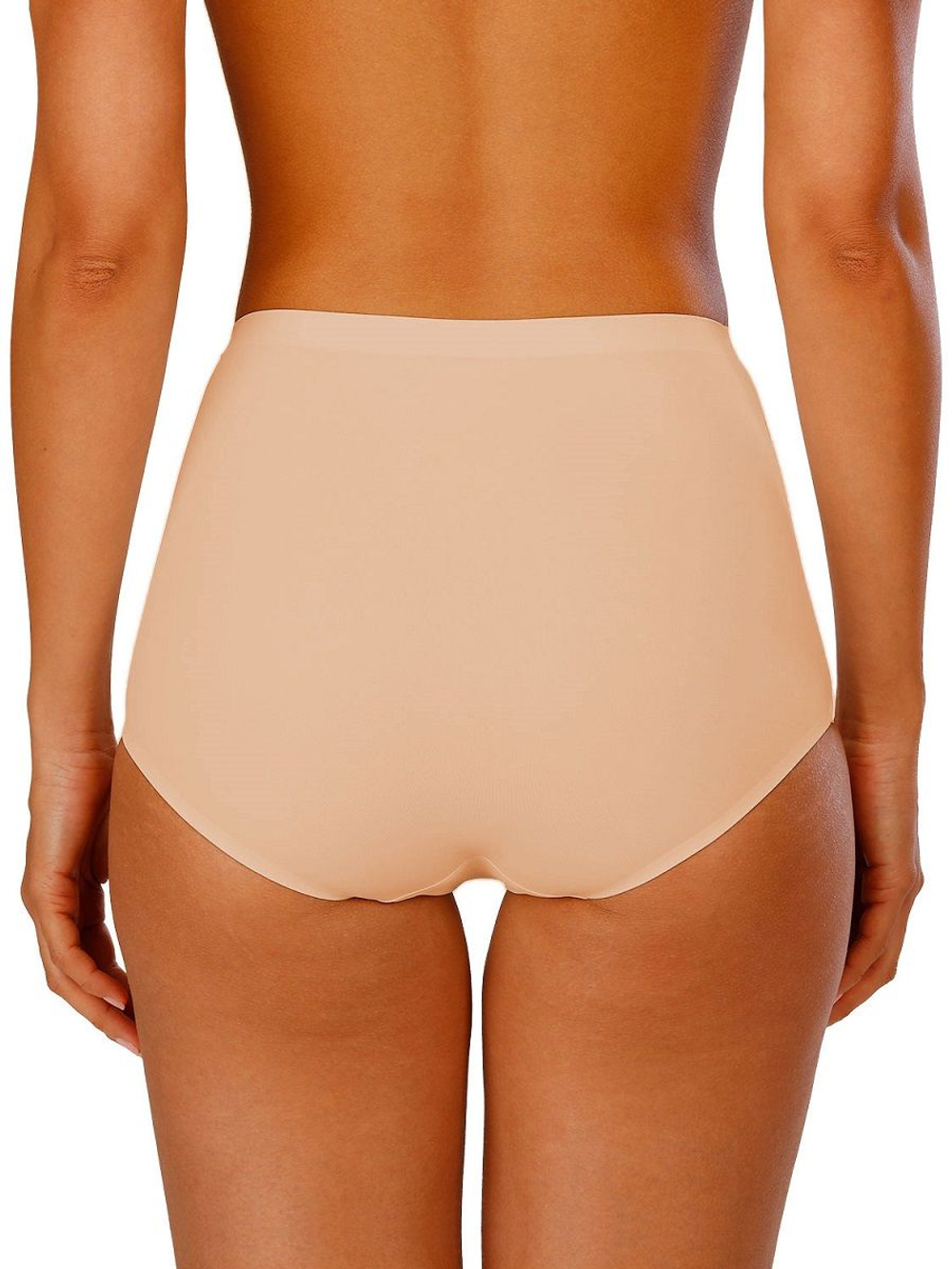 Набор из 2 трусов-макси из гладкого микроволокна (Размер: S) (Цвет: черный)