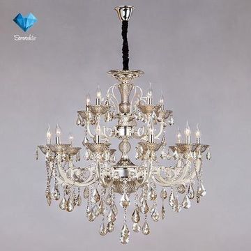 Люстра хрустальная Bogate's 278/15 платина Strotskis Caprice