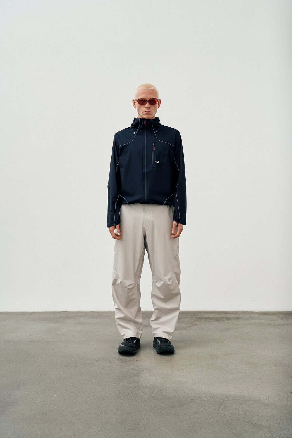 Брюки Nothomme Blue Nano-Grade Lightweight Shell Pants "Light Grey"