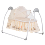 PITUSO электрокачели-колыбель Camellia Beige Zoo/ Зоопарк бежевый