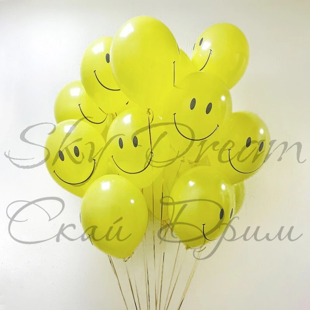 Облако шаров Смайл