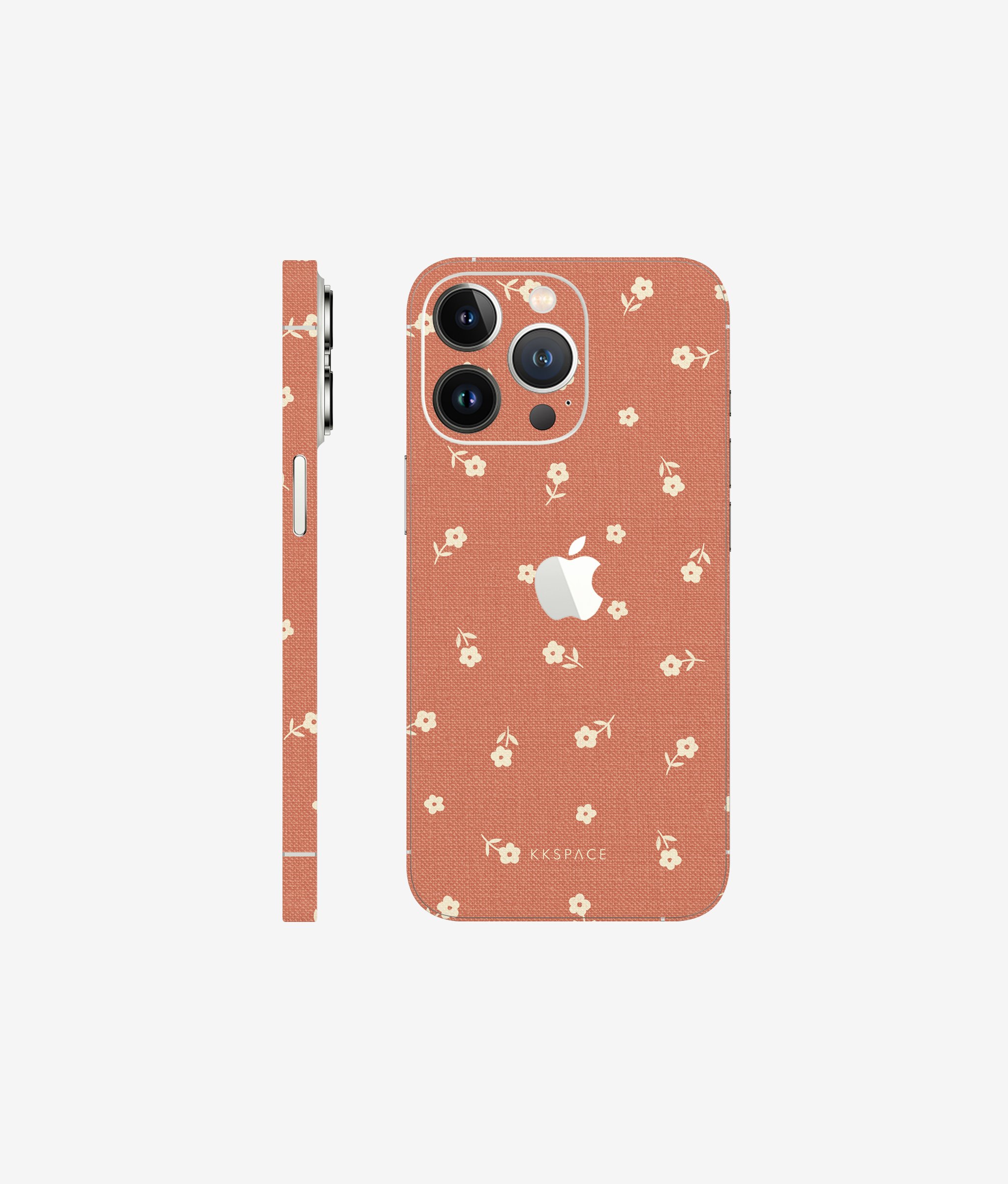 Виниловая наклейка EARLY FLOWERS (оранжевый) для iPhone