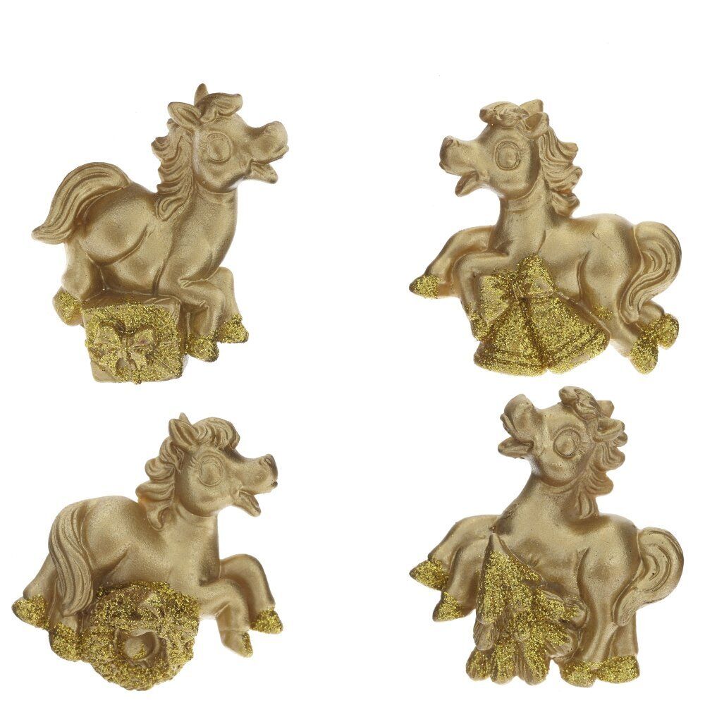 GAEM Магнит "Лошадка", L5 W1,5 H6 см, 4в.