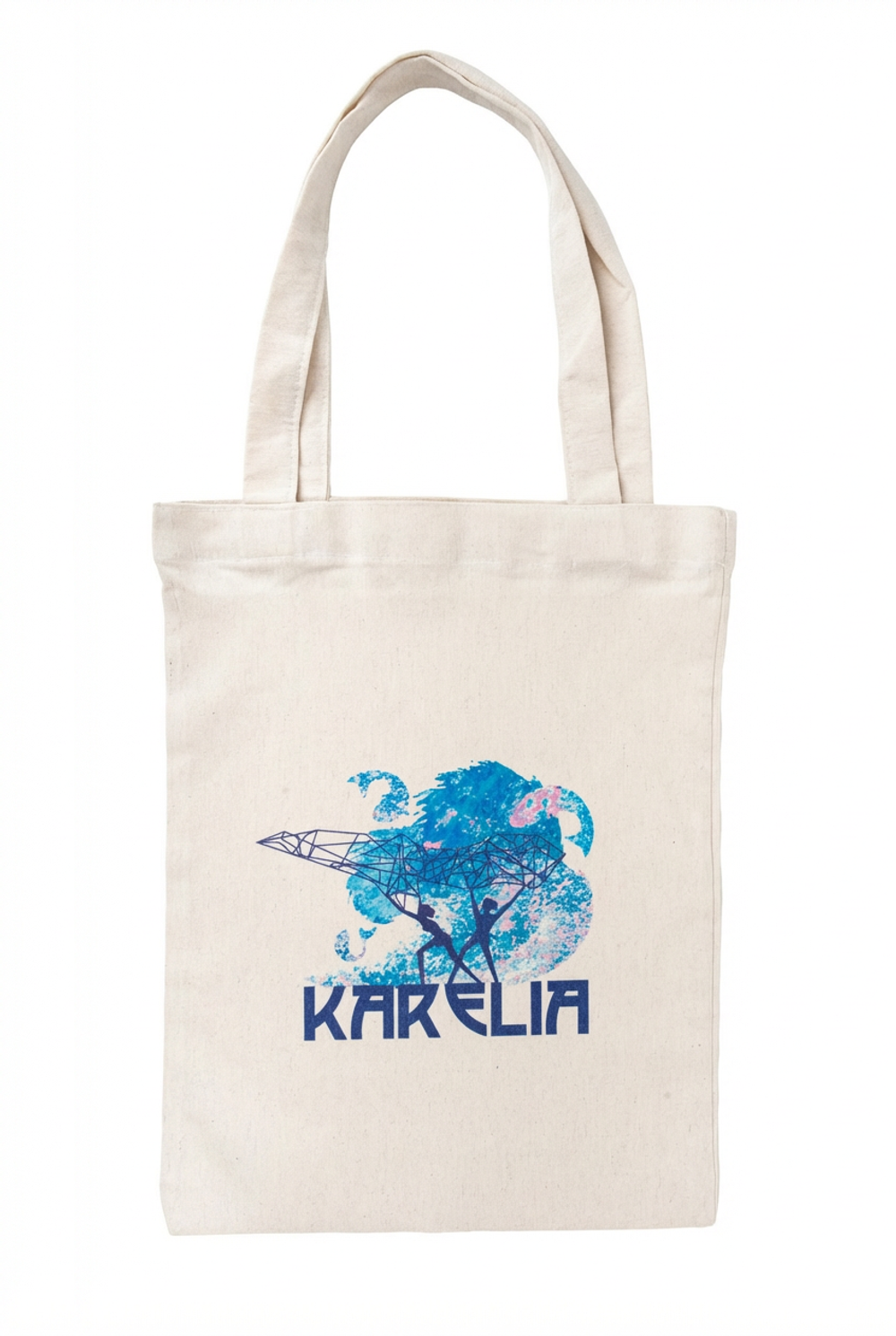 Сумка‑шоппер натуральная светлая