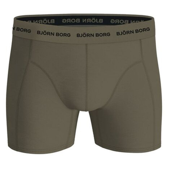 Мужские спортивные боксеры Bjorn Borg Cotton Stretch 3P - green/print/black