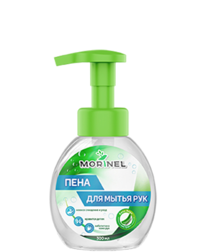 Пена для мытья рук Morinel, 300 мл, алое вера