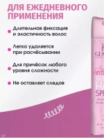 "GLANCE" Лак для волос с кератином KERATIN экстра сильная фиксация 250мл