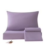 Комплект постельного белья Однотонный Сатин на резинке CSR056