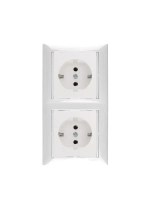 Розетка Legrand Vаlena цвет белый с заземлением (2шт) + рамка 2 пост 1шт