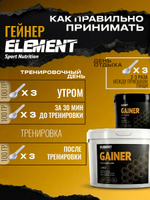 Гейнер для набора массы ELEMENT GAINER , Шоколад , 1000 г