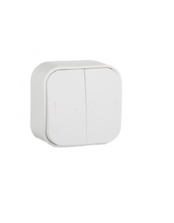 2202/2232 Выкл 2 кл (белый)