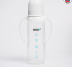 5073676 Бутылочка для кормления SIMPLE MED +, классика, с ручками, 250 мл.,  от 0 мес, медл. по