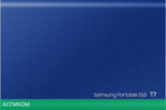 Внешний накопитель Samsung T7 Touch 1TB синий (MU-PC1T0H/WW)