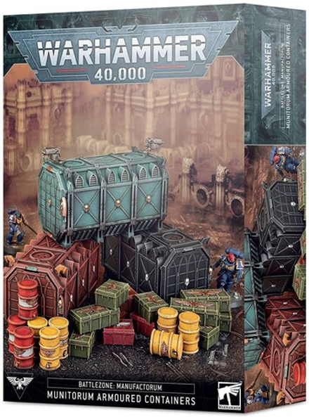 Warhammer 40,000 Battlezone: Manufactorum. Munitorum Armoured Containers