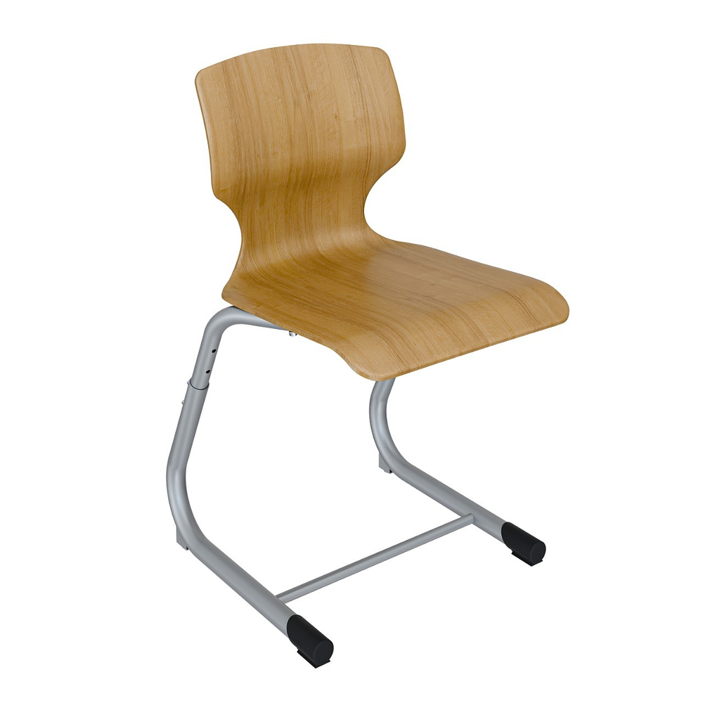 Стул ученический Delta фанера на полозьях штабелируемый