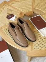 Высокие лоферы Loro Piana