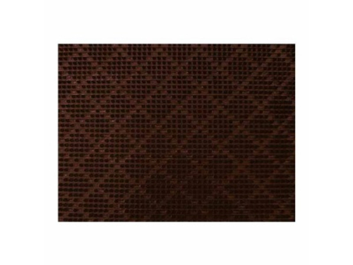 Щетинистое покрытие Ромб темный шоколад (0,9*15м)
