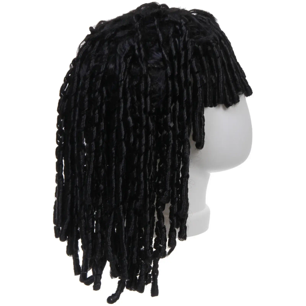 Парик карнавальный «Дреды», черный