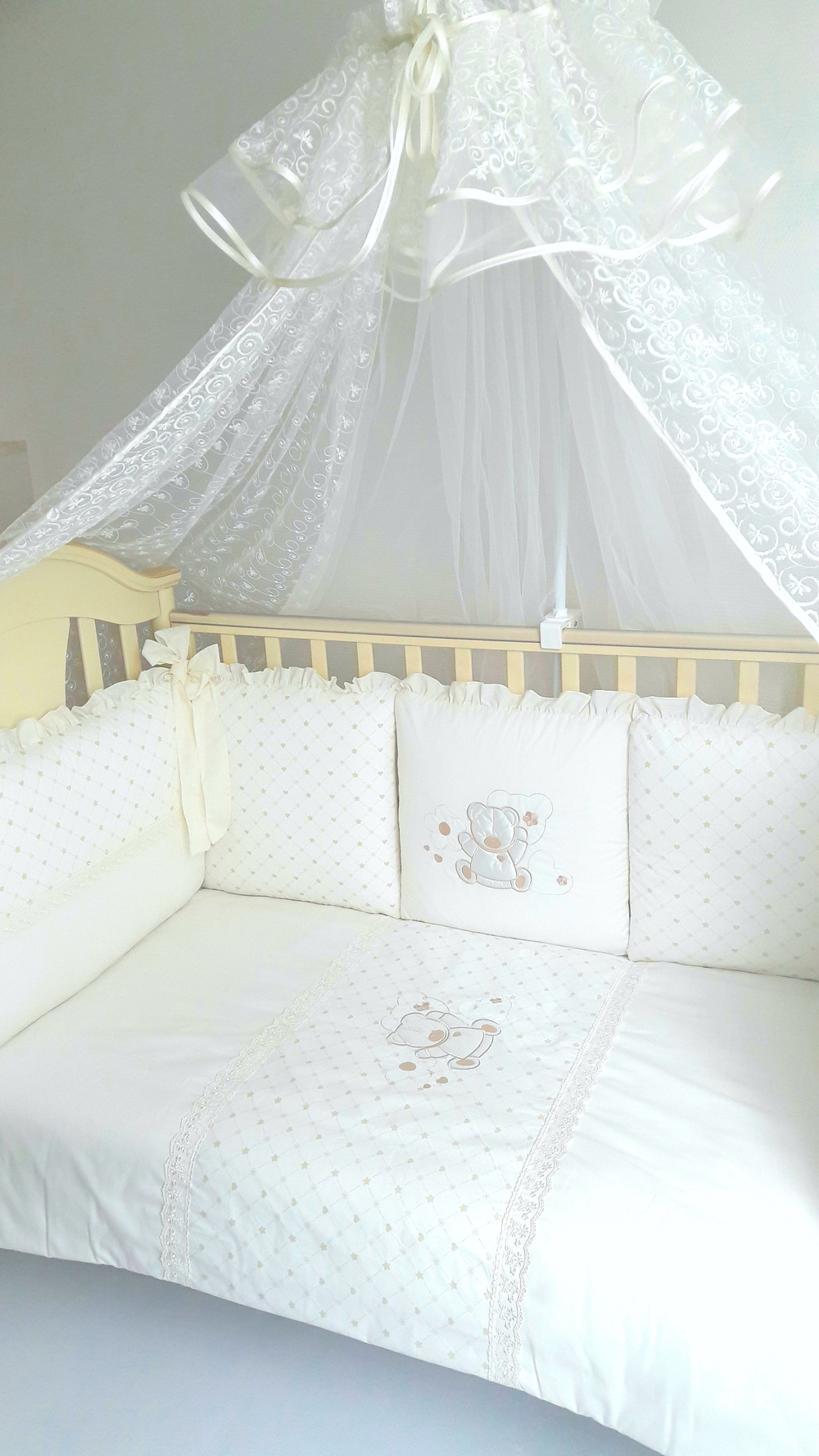 Арт.77759 Набор в кроватку для новорожденных ПАЛЛЕТО (8 подушек)