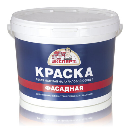 Краска ЭКСПЕРТ фасадная ВДАК-1180 (3-3,5кг)