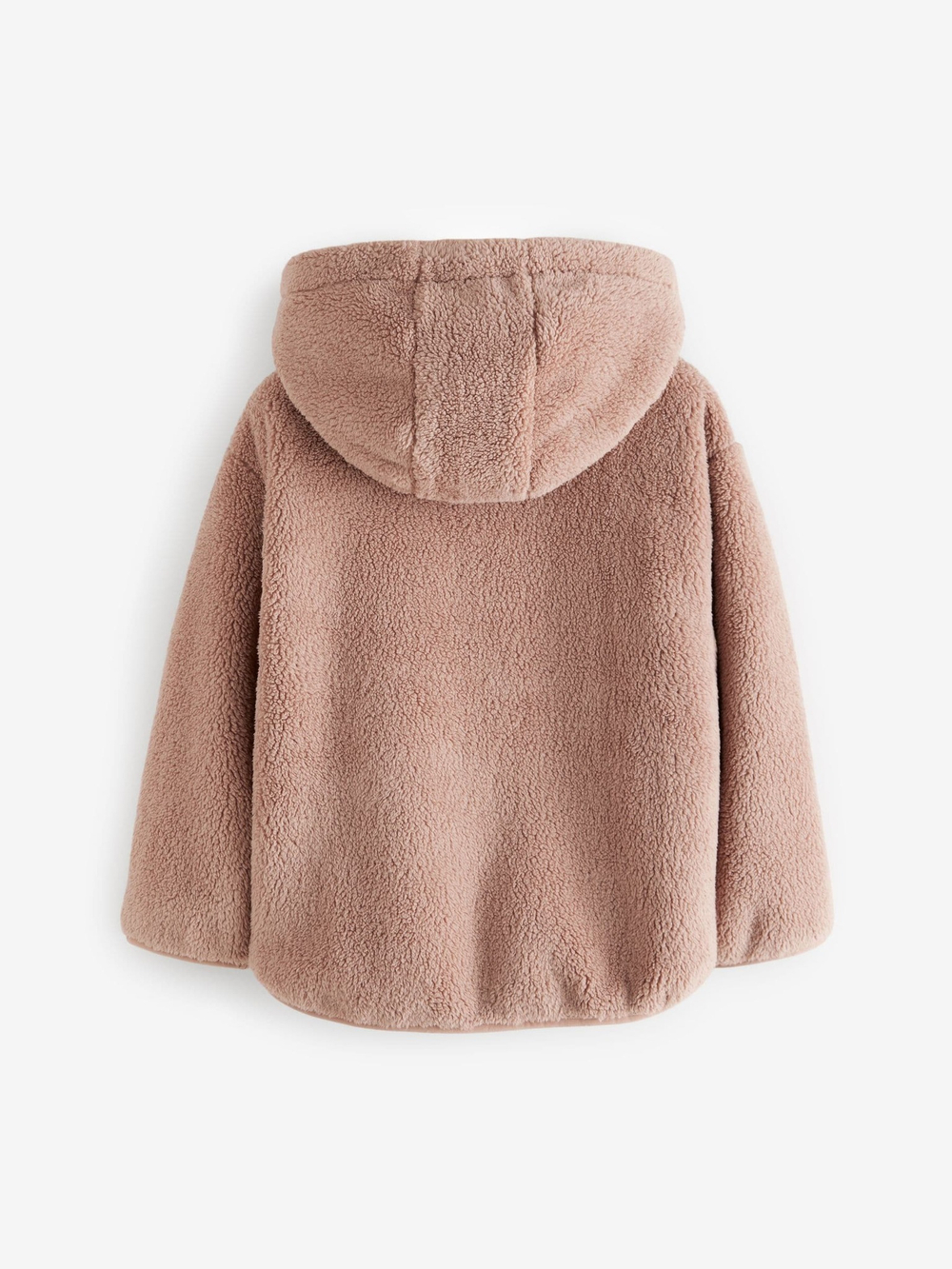 Куртка флисовая на молнии для девочки Next B73-565, Коричневый