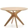 Стол Naanim Ø120 см из дубового шпона