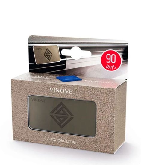 ИНДИАНАПОЛИС эспрессо, дизайнерский ароматизатор для автомобиля Indianapolis Leather Espresso, Vinove