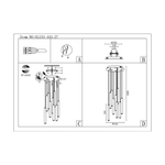 ST153.443.27 Светильник подвесной Черный LED 1*27W 4000K 2 295Lm Ra  IP20 D350xH1 500 180-240V